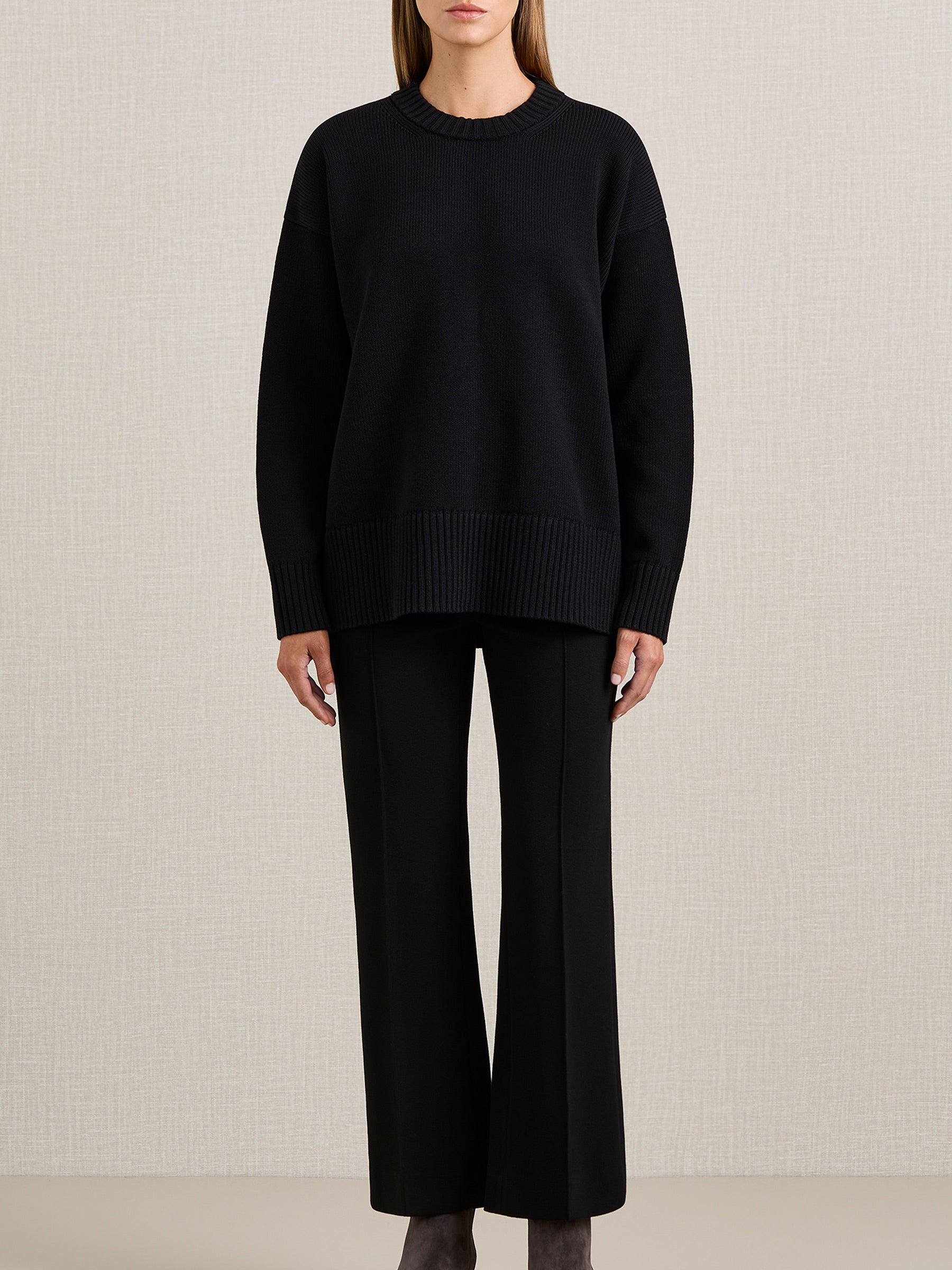 A.Emery | Orson Knit in Black | The UNDONE