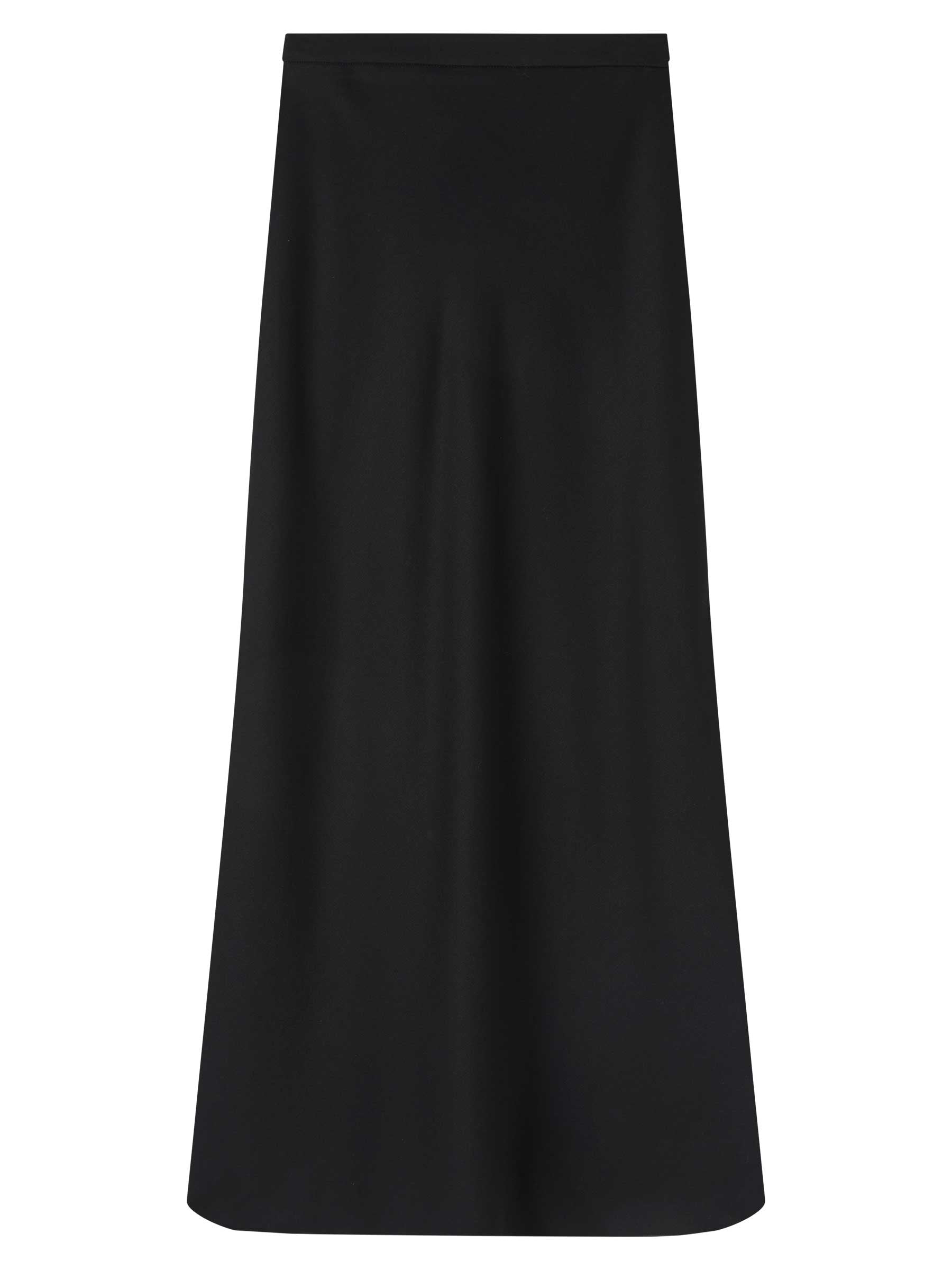 A.Emery | Riva Bias Skirt in Black | The UNDONE