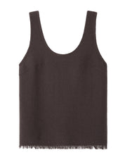 A.Emery | Sloane Tank in Chocolate | The UNDONE