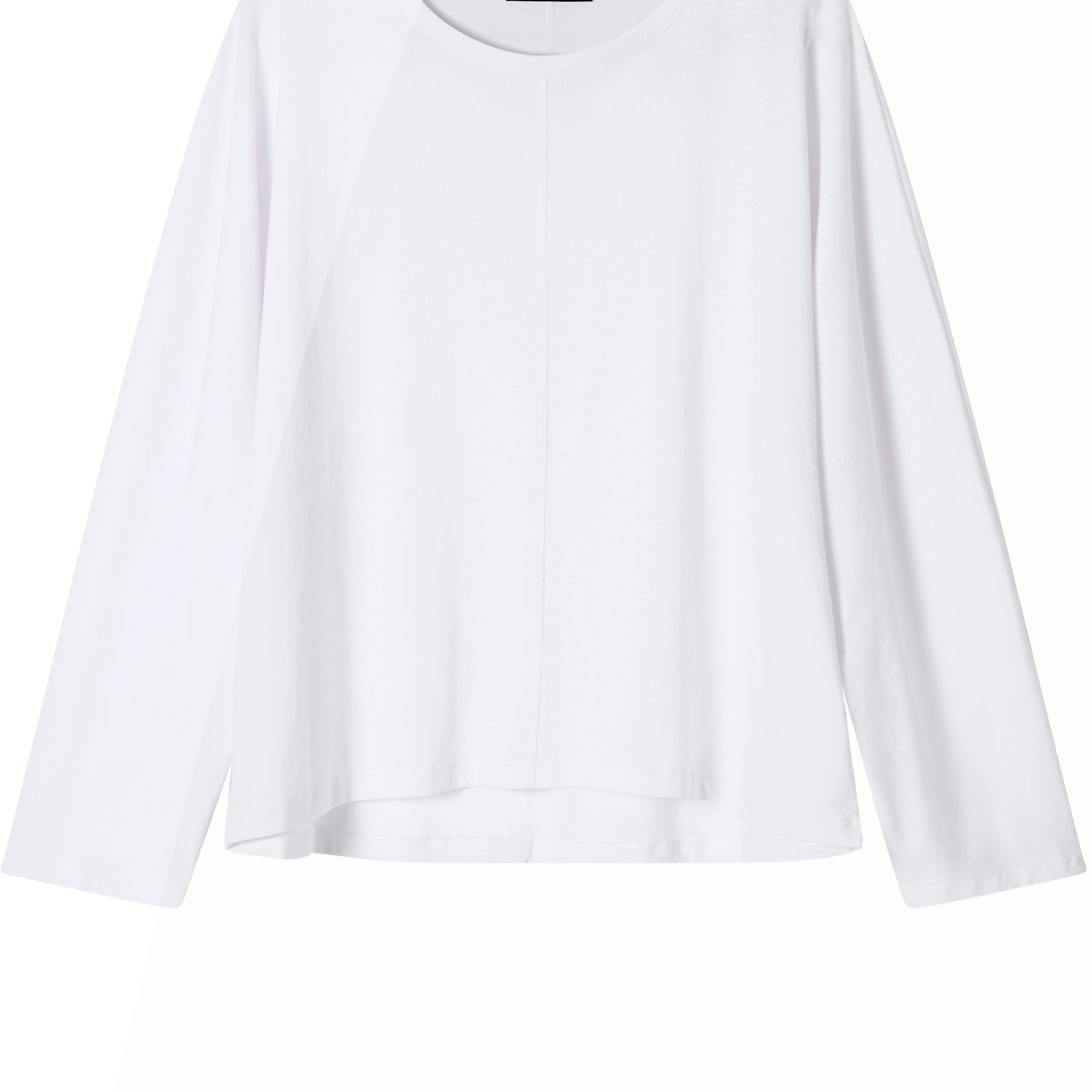 A.Emery | Una Long Sleeve Top in White Parchment | The UNDONE