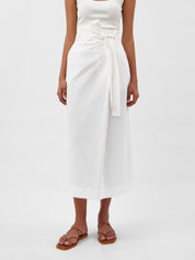 A.Emery | Ven Skirt in White Parchment | The UNDONE