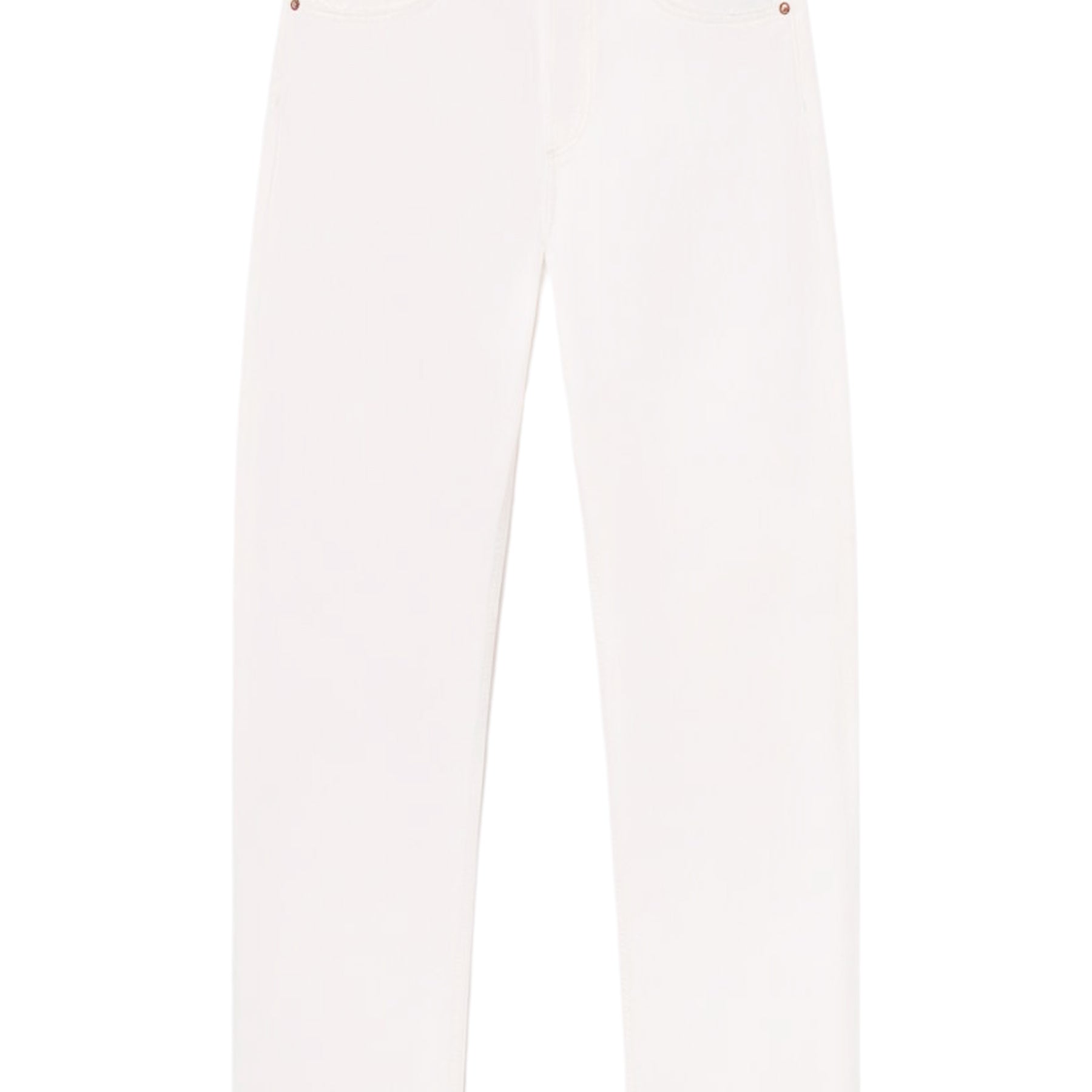 AGOLDE | Kelly Jean in White Milkshake | The UNDONE
