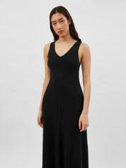 Anna Quan | Amelie Dress in Black Raven | The UNDONE