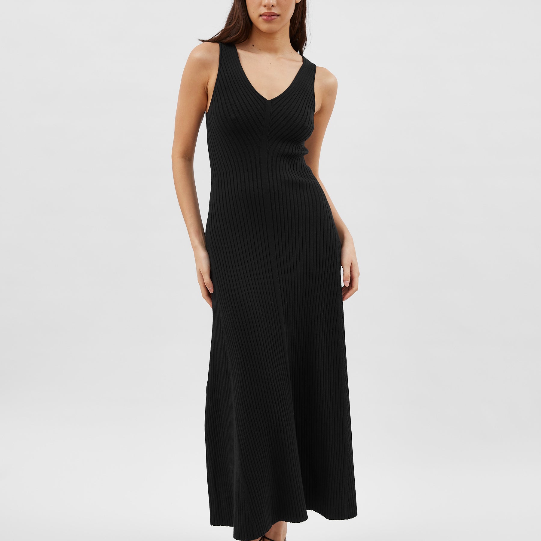 Anna Quan | Amelie Dress in Black Raven | The UNDONE