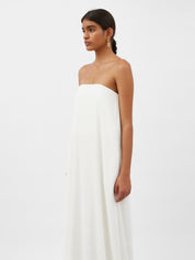 Anna Quan | Delfina Dress in White Carta | The UNDONE