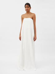 Anna Quan | Delfina Dress in White Carta | The UNDONE