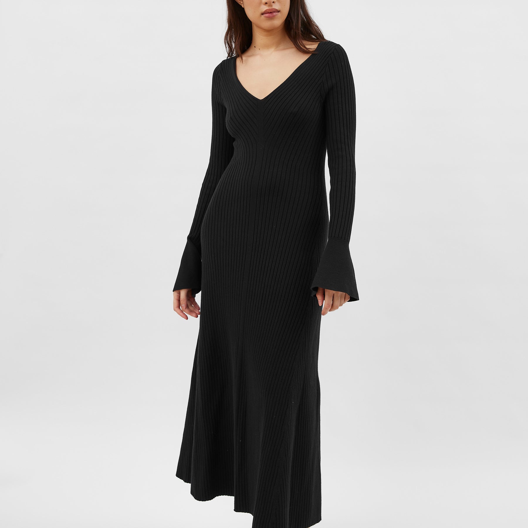 Anna Quan | Larissa Dress in Black Raven | The UNDONE