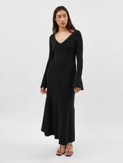Anna Quan | Larissa Dress in Black Raven | The UNDONE