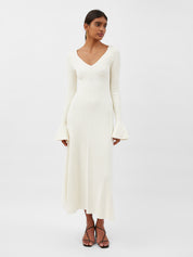 Anna Quan | Larissa Dress in White Silence | The UNDONE
