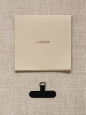 Sydney Black Beaded Phone Strap - Functional Jewellery | The UNDONE