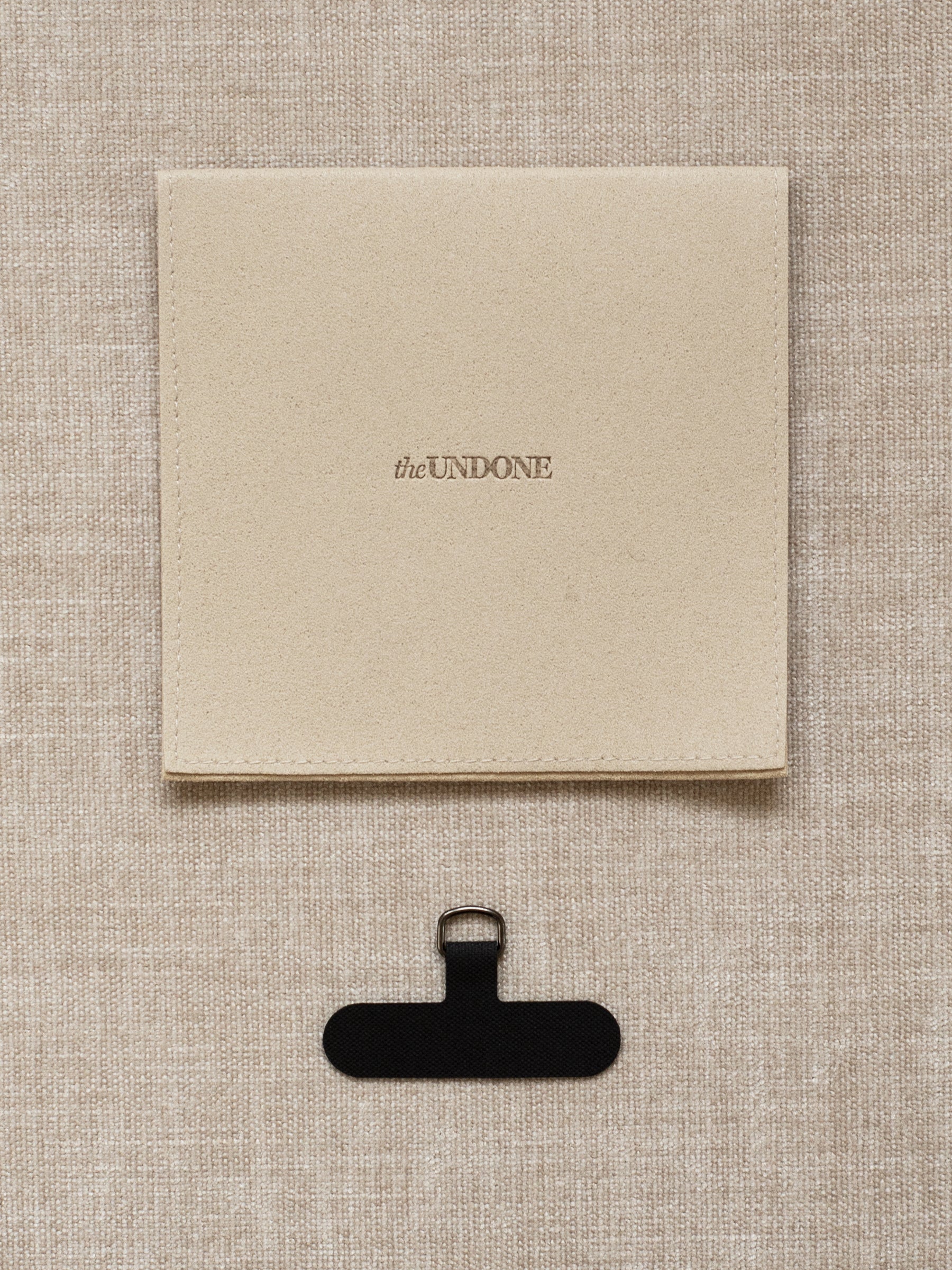 Sydney Black Beaded Phone Strap - Functional Jewellery | The UNDONE
