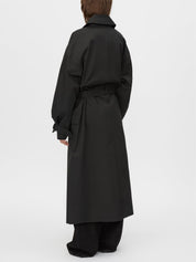 Camilla and Marc Nemesia Trench in Black | TheUNDONE