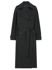 Camilla and Marc Nemesia Trench in Black | TheUNDONE