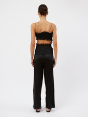 Christopher Esber | Carina Interlinked Top in Black | The UNDONE