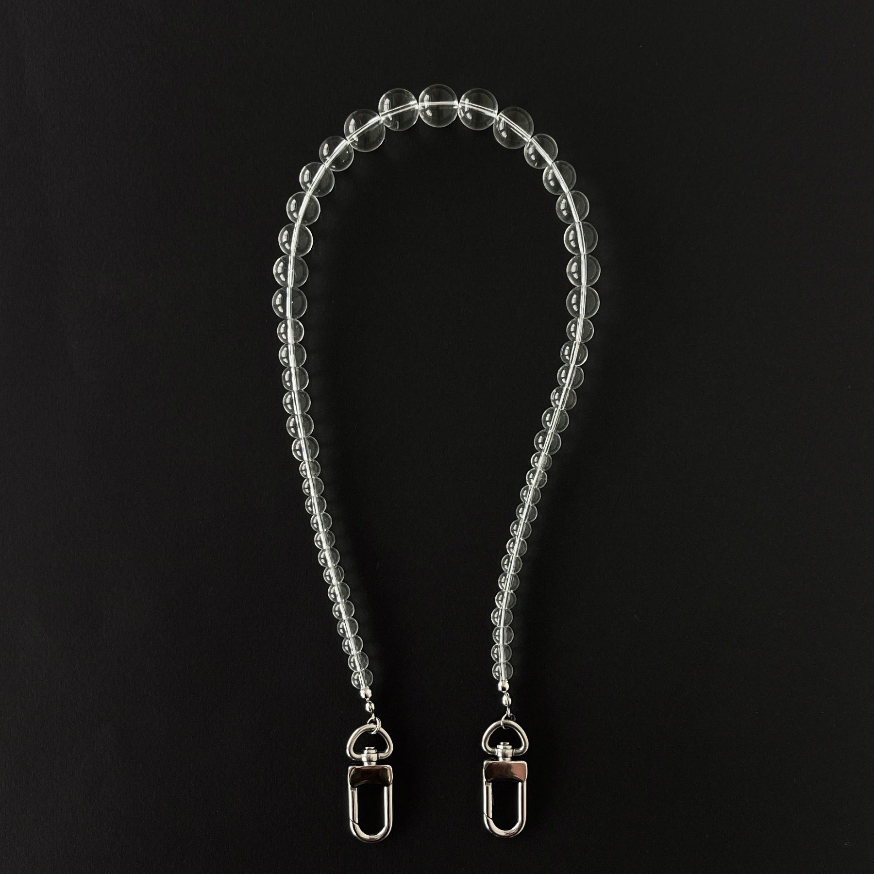 Clear Glass Beaded Phone Wristlet - Functional Jewellery | The UNDONE
