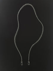 Etti Clear Glass Beaded Phone Strap - Functional Jewellery | The UNDONE