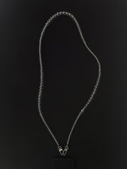 Etti Clear Glass Beaded Phone Strap - Functional Jewellery | The UNDONE