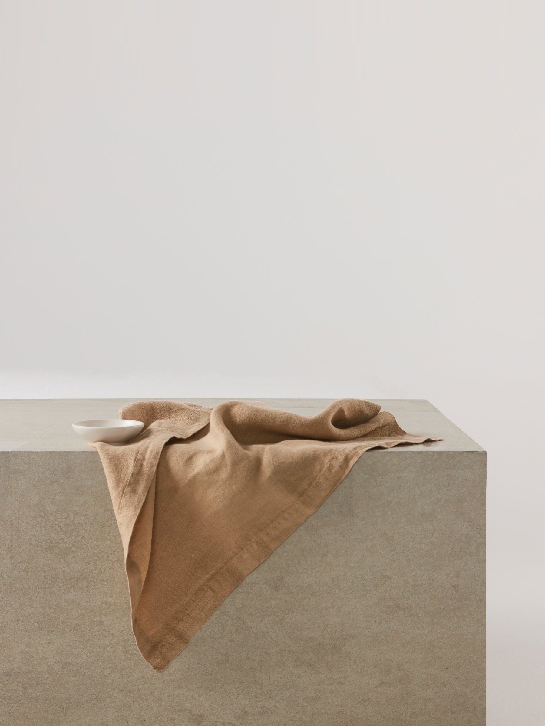 Cultiver | Linen Table Napkins in Sand | The UNDONE