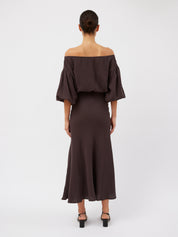 Dominique Healy | Louie Dress in Espresso | The UNDONE