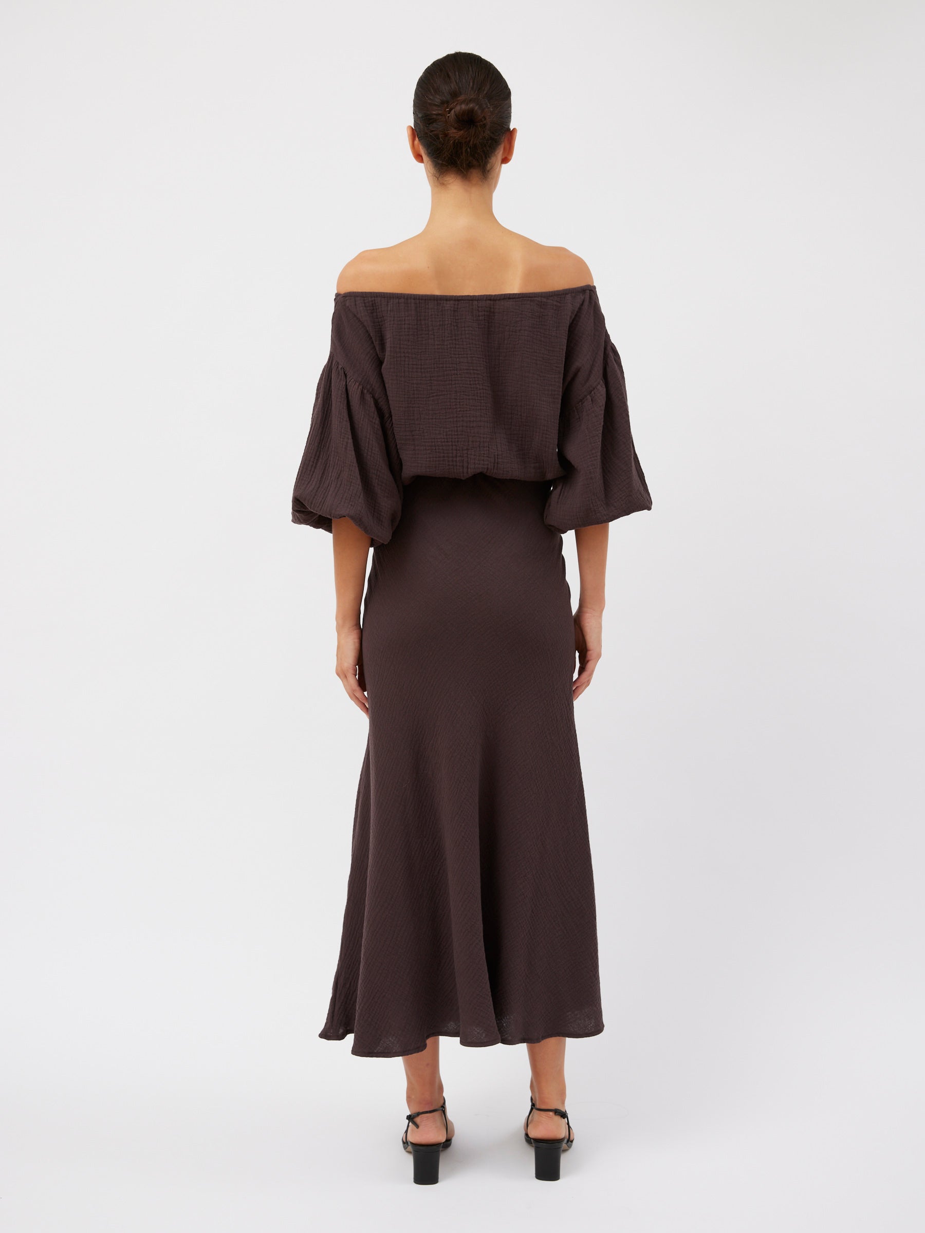 Dominique Healy | Louie Dress in Espresso | The UNDONE