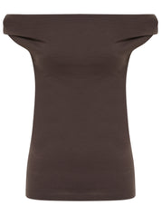 Dominique Healy | Vera Top in Espresso | The UNDONE