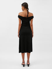 Dominique Healy | Vera Dress in Black | The UNDONE