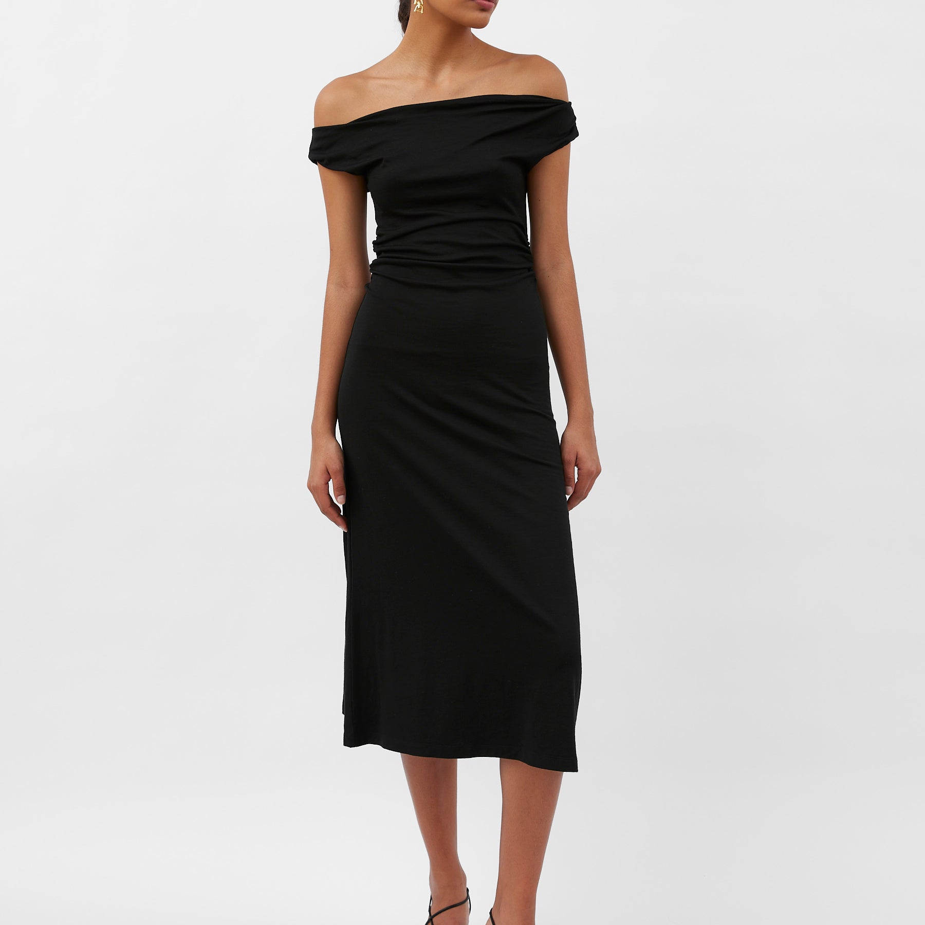 Dominique Healy | Vera Dress in Black | The UNDONE
