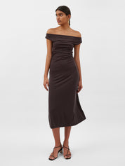 Dominique Healy | Vera Dress in Espresso | The UNDONE