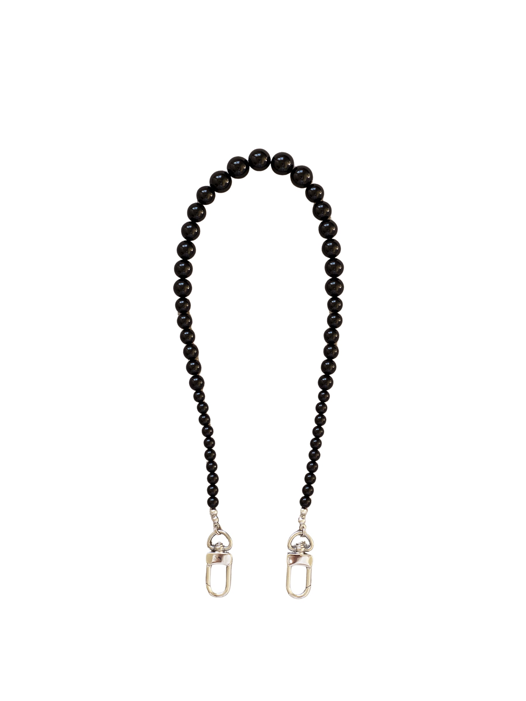 Dree Black Beaded Phone Wristlet - Functional Jewellery | The UNDONE