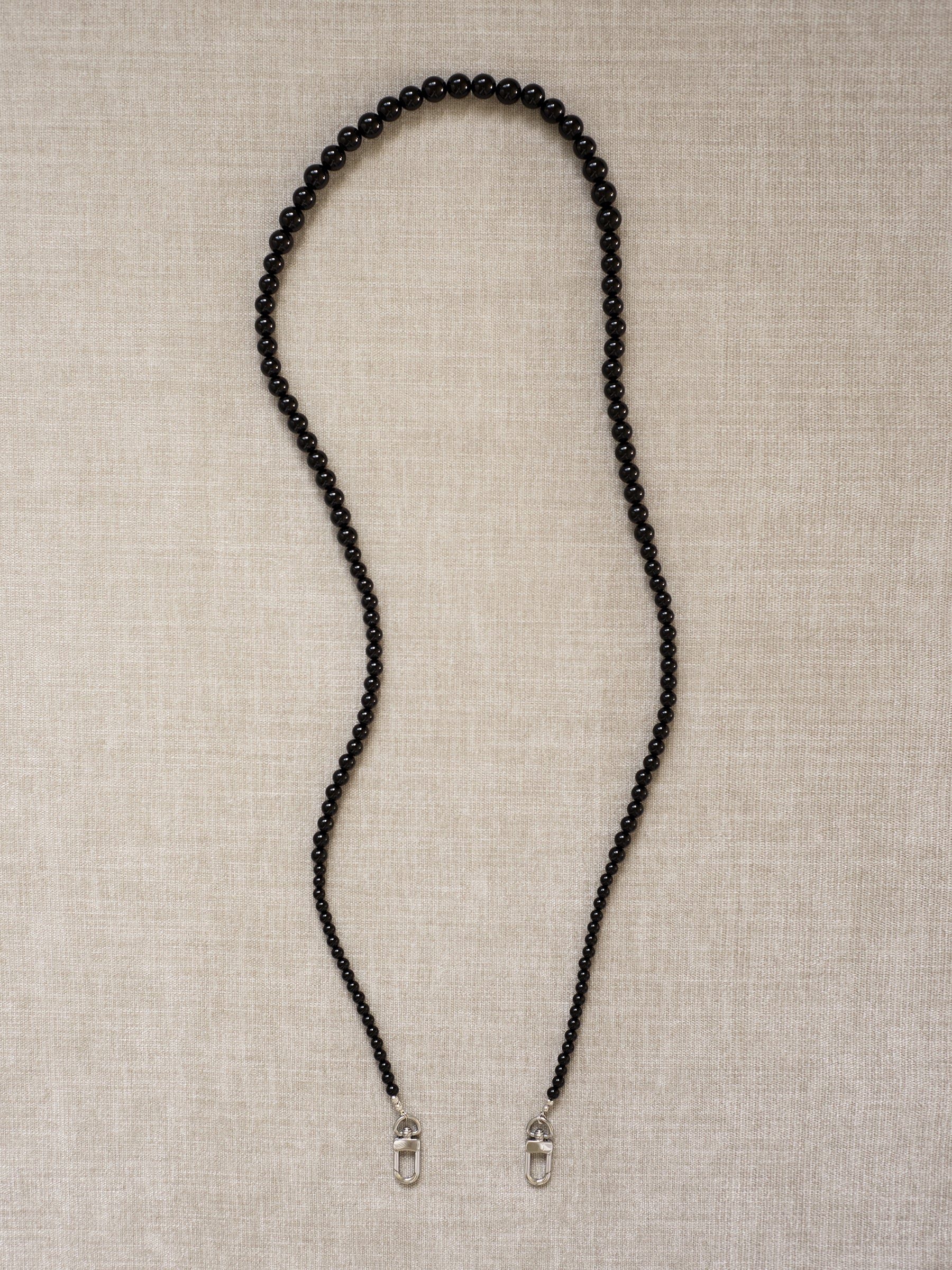 Dree Black Agate Crossbody Phone Strap | The UNDONE