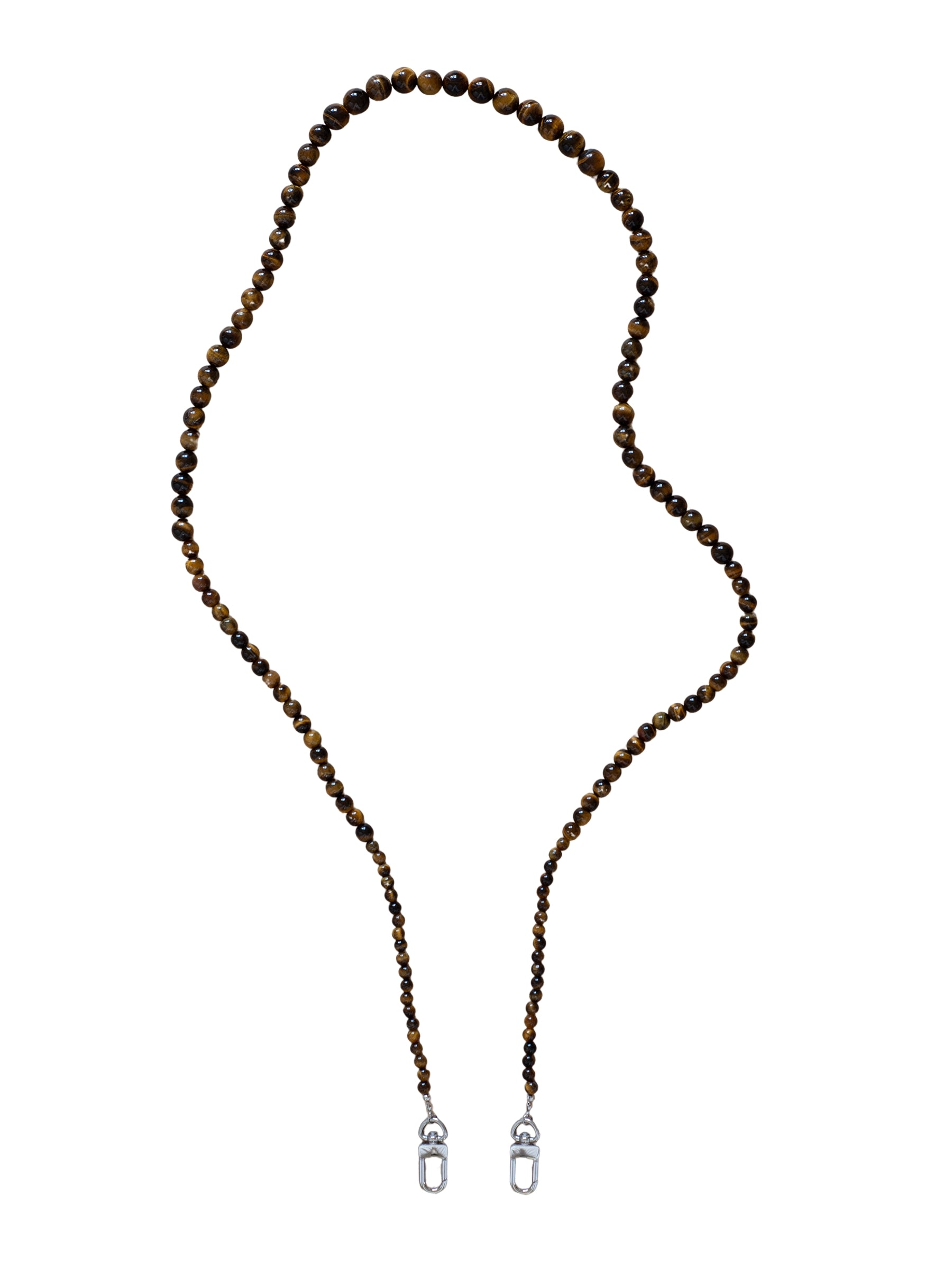 Dree Tiger's Eye Beaded Phone Strap - Functional Jewellery | The UNDONE
