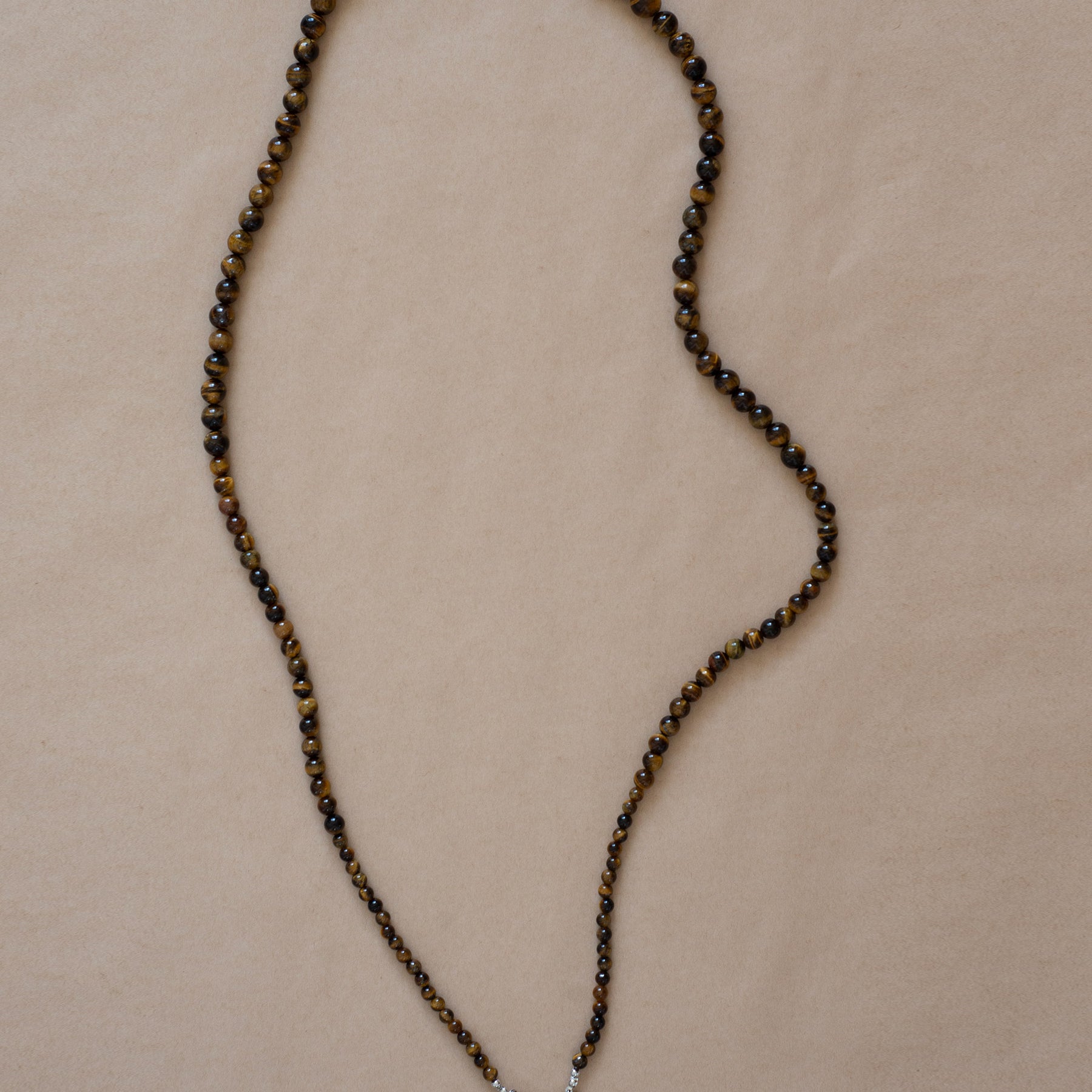 Dree Tiger's Eye Beaded Phone Strap - Functional Jewellery | The UNDONE