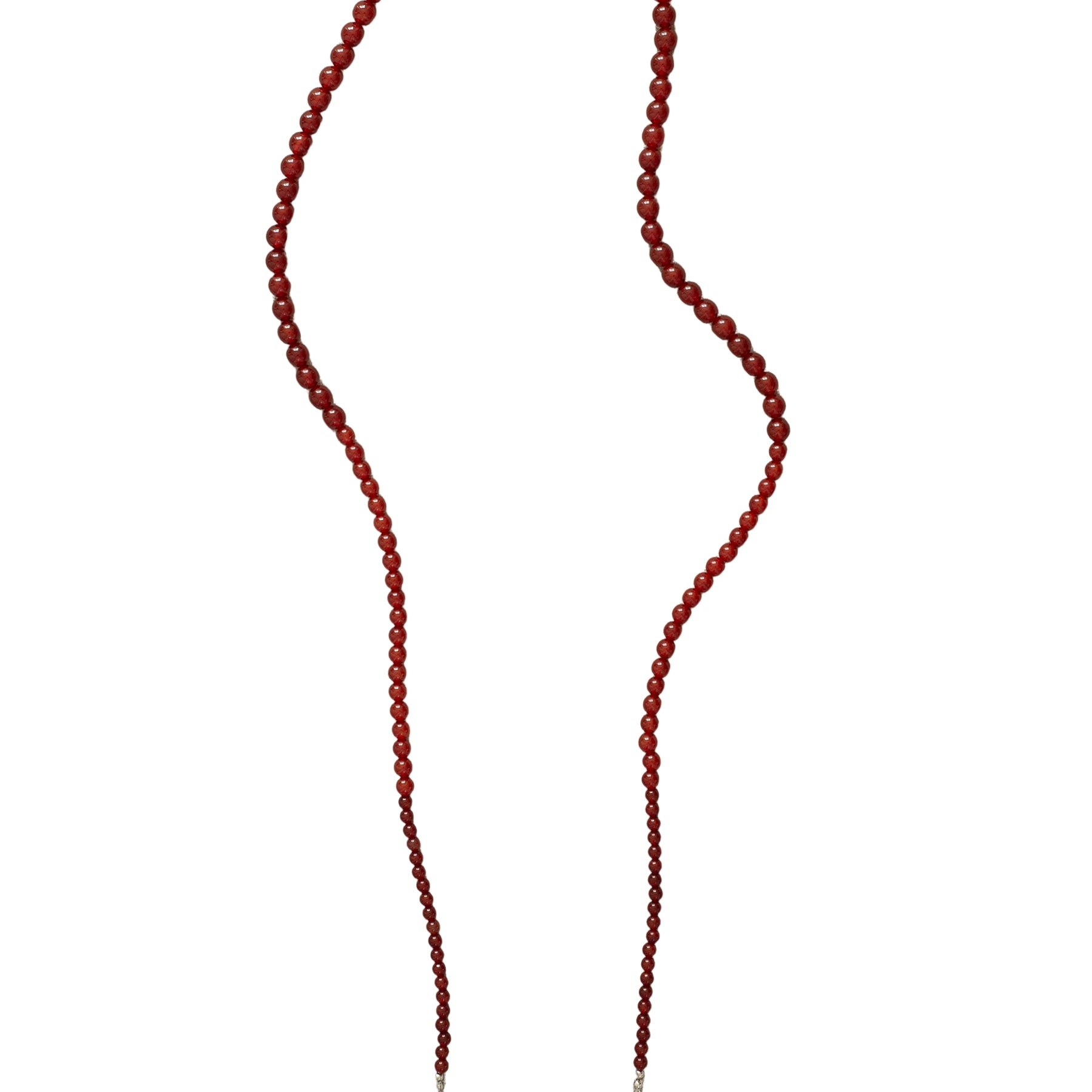 Dree Red Carnelian Crossbody Phone Chain - Functional Jewellery | The UNDONE