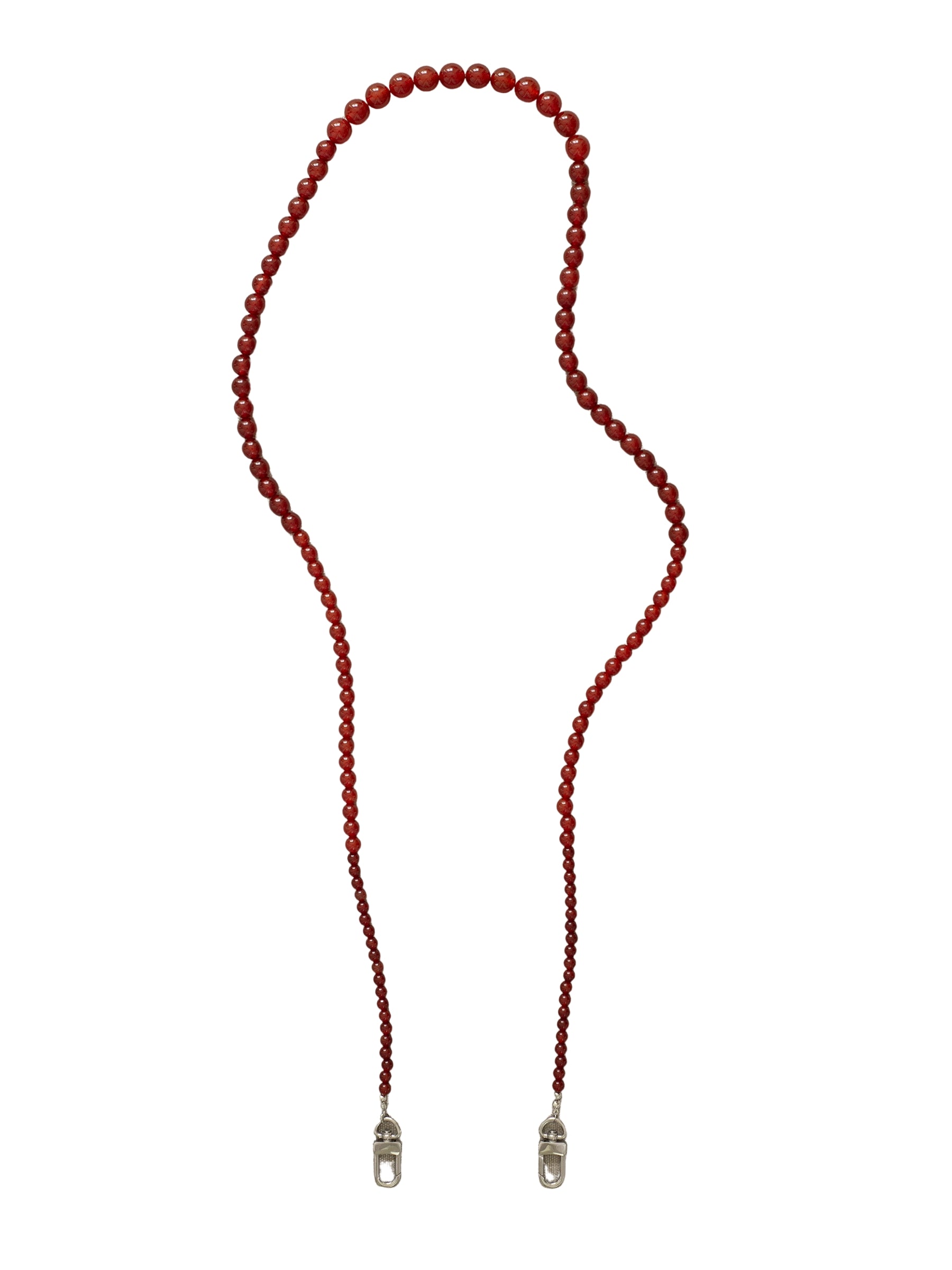 Dree Red Carnelian Crossbody Phone Chain - Functional Jewellery | The UNDONE