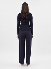 Esse Studios | Odessa Square Top in French Navy | The UNDONE
