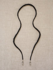 Etti Black Beaded Phone Strap - Functional Jewellery | The UNDONE