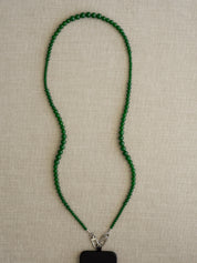 Etti Green Jade Beaded Phone Chain - Functional Jewellery | The UNDONE