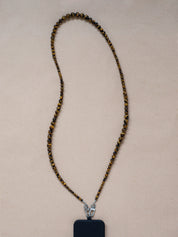 Etti Brown Tiger's Eye phone chain