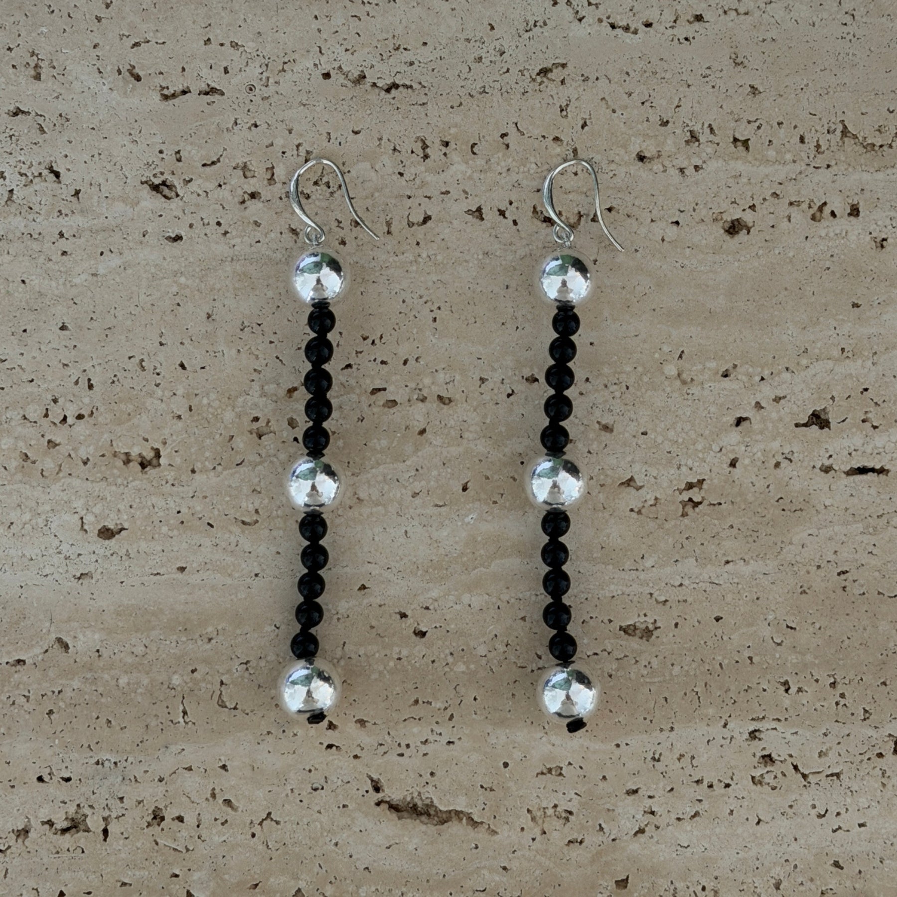 Harley Earrings - Black Onyx | The UNDONE