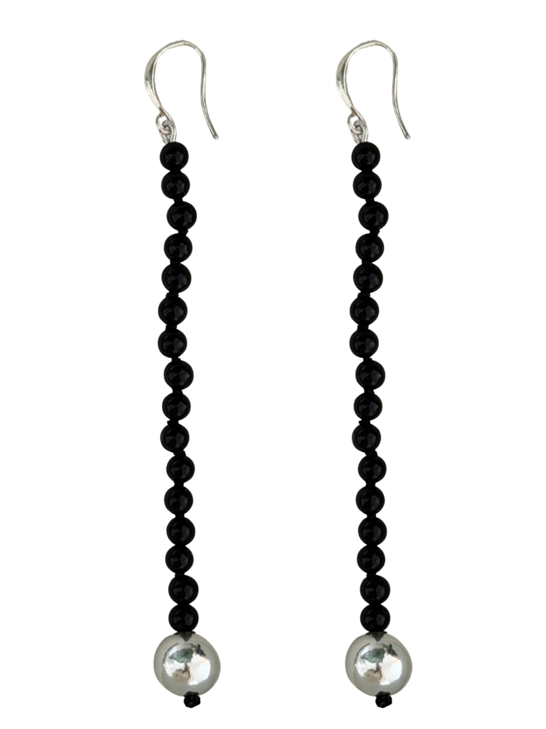 Cait Earrings - Black Onyx | The UNDONE