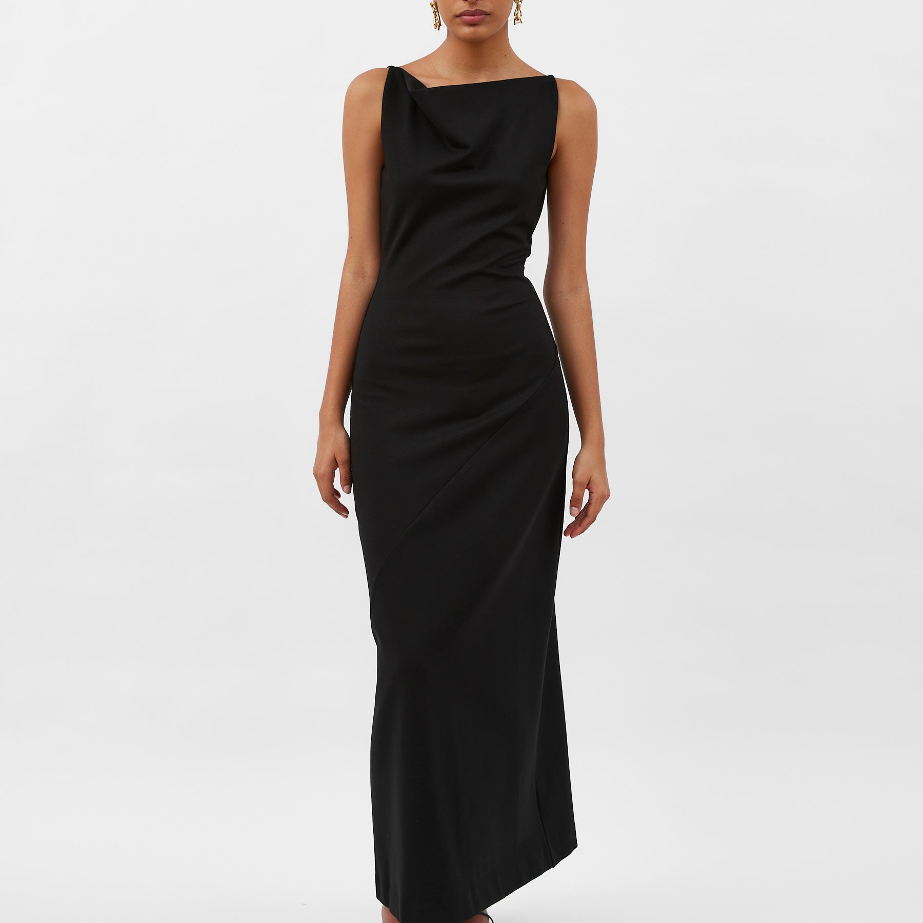 Harris Tapper | Bea Dress in Black | The UNDONE