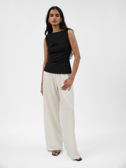 Harris Tapper | Irving Trouser in Ivory | The UNDONE