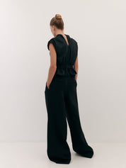 Harris Tapper | Chamberlain Top in Black | The UNDONE