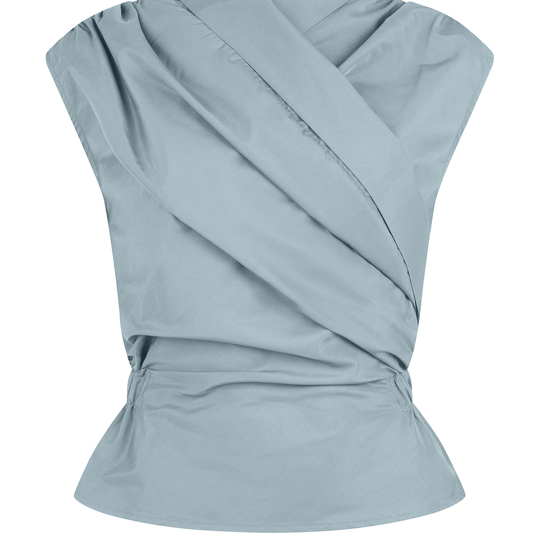 Harris Tapper | Chamberlain Top in Blue Dove | The UNDONE