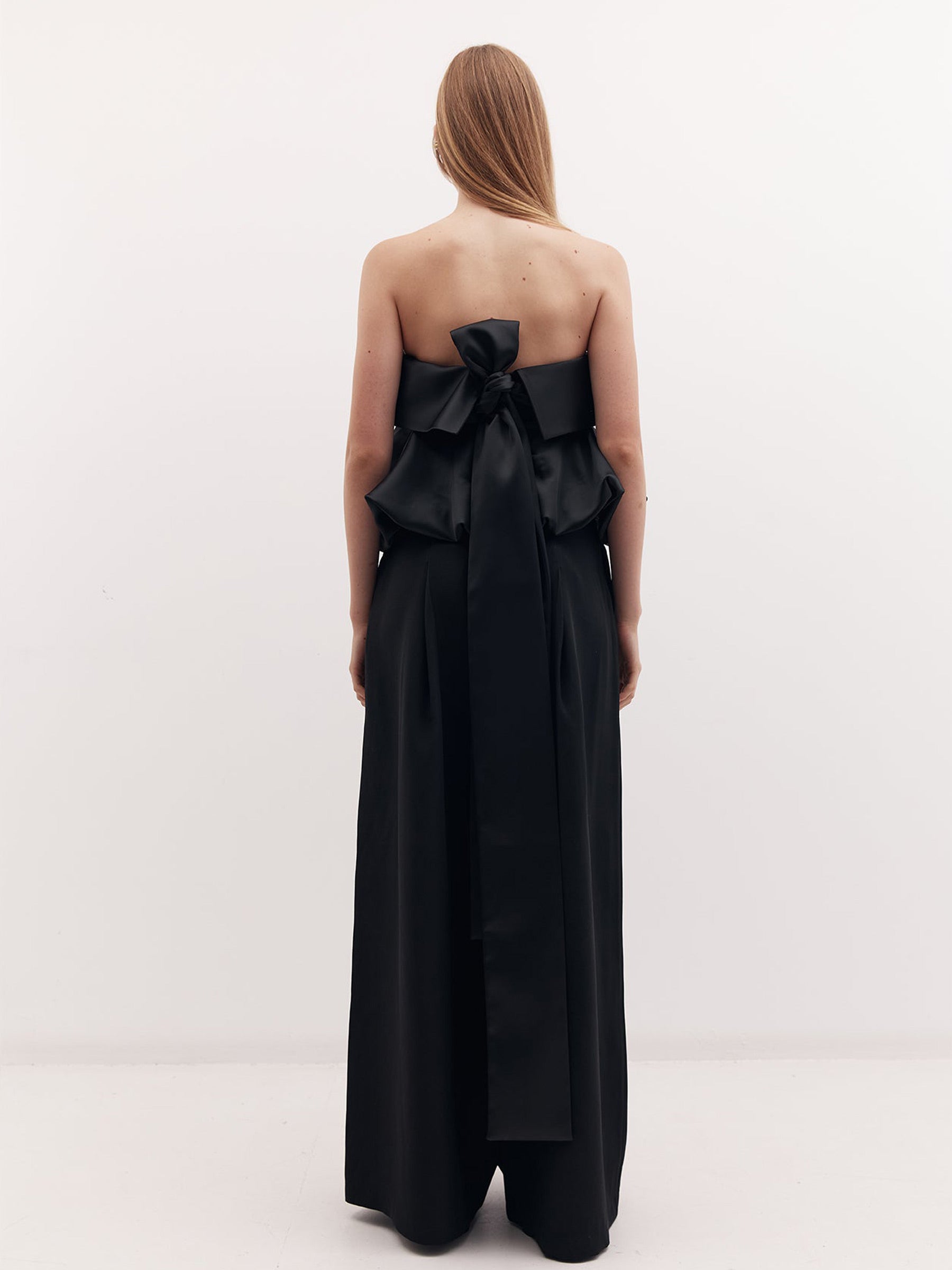Harris Tapper | Eliza Top in Black | The UNDONE