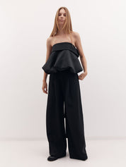 Harris Tapper | Eliza Top in Black | The UNDONE