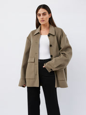 Harris Tapper | Everett Jacket in Mist Green | The UNDONE