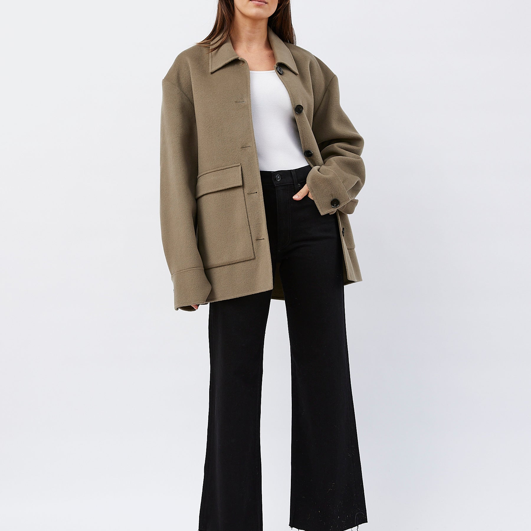 Harris Tapper | Everett Jacket in Mist Green | The UNDONE
