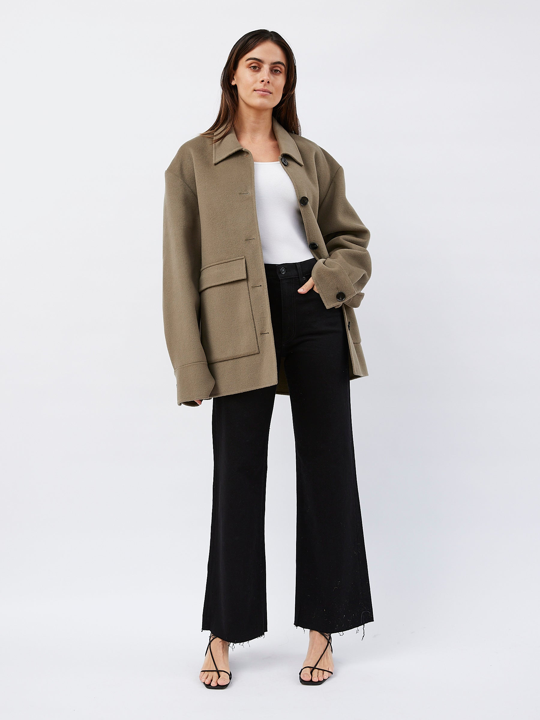Harris Tapper | Everett Jacket in Mist Green | The UNDONE