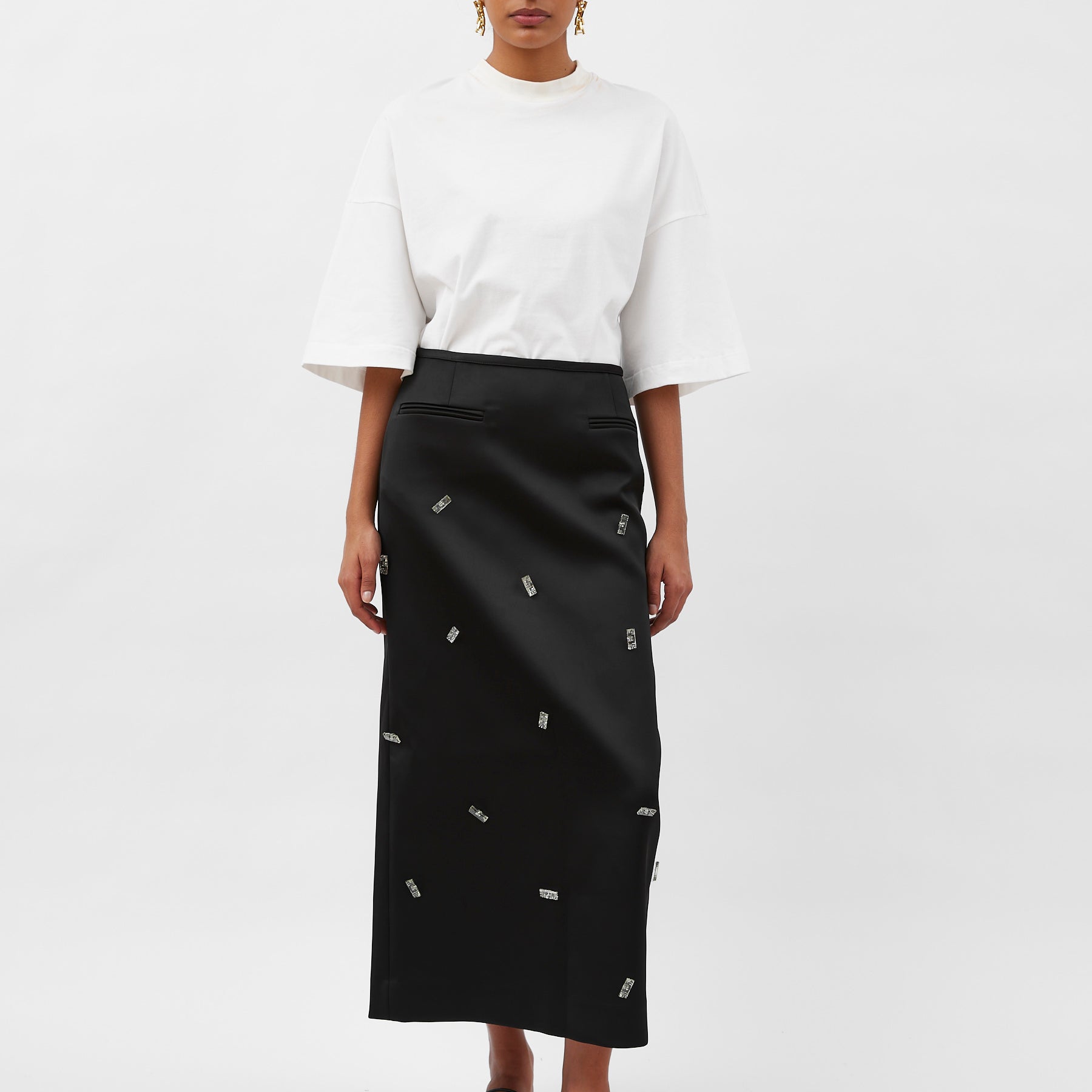 Harris Tapper | Holly Skirt in Black | The UNDONE